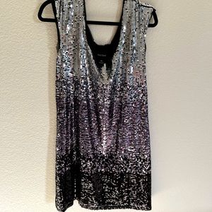 White House black market sequins cocktail dress